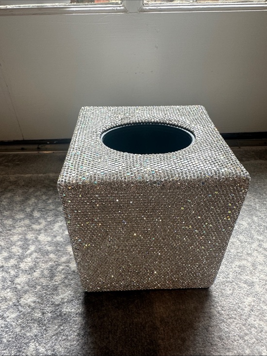 Sumnacon Other - CRYSTAL TISSUE BOX COVER NWT